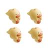 4Pcs PVC Table Corner Protective Cover Self-Adhesive Baby Safety Corner Protector Soft Table Corner Protector