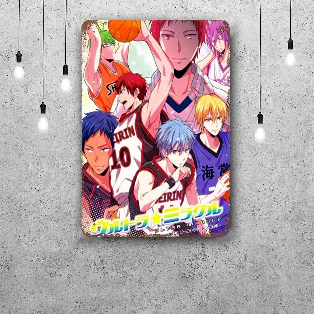 kuroko no basket replace plus Vintage Metal Tin Signs Posters Decor Retro Metal Plaque Wall Art Decor for Garage Bar