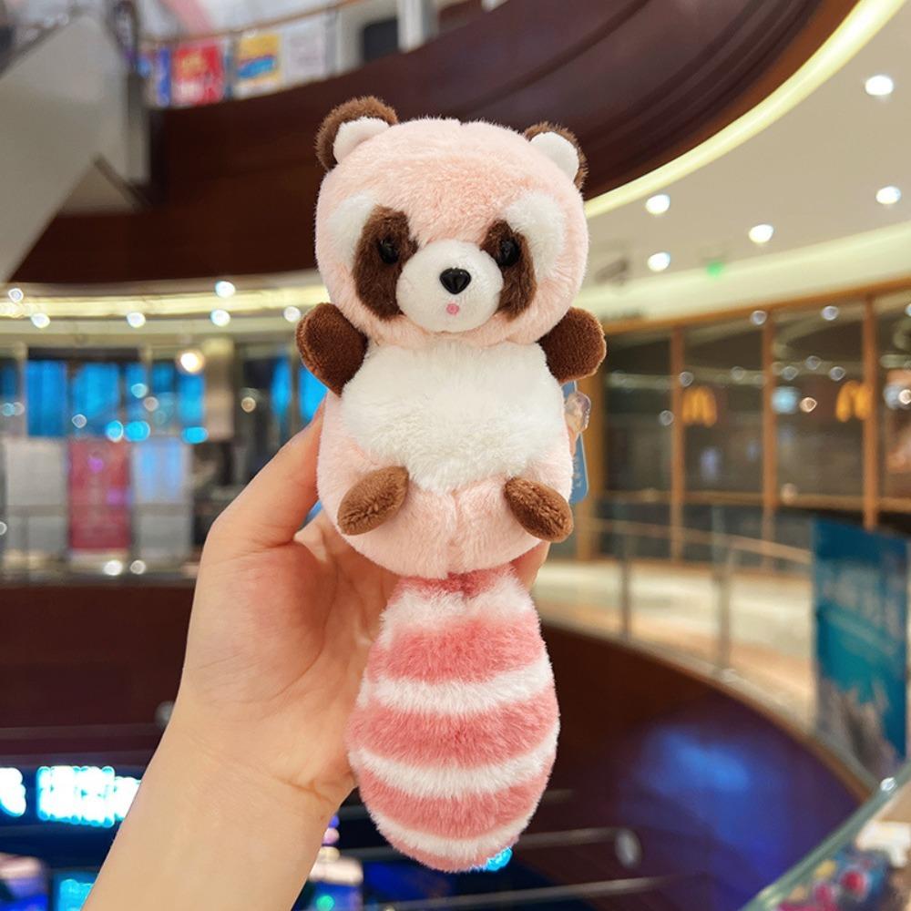 Pendant DIY Trinket Raccoon Plush Keychain Stuffed Animal Toys Plush Keychain Raccoon Plush Pendant