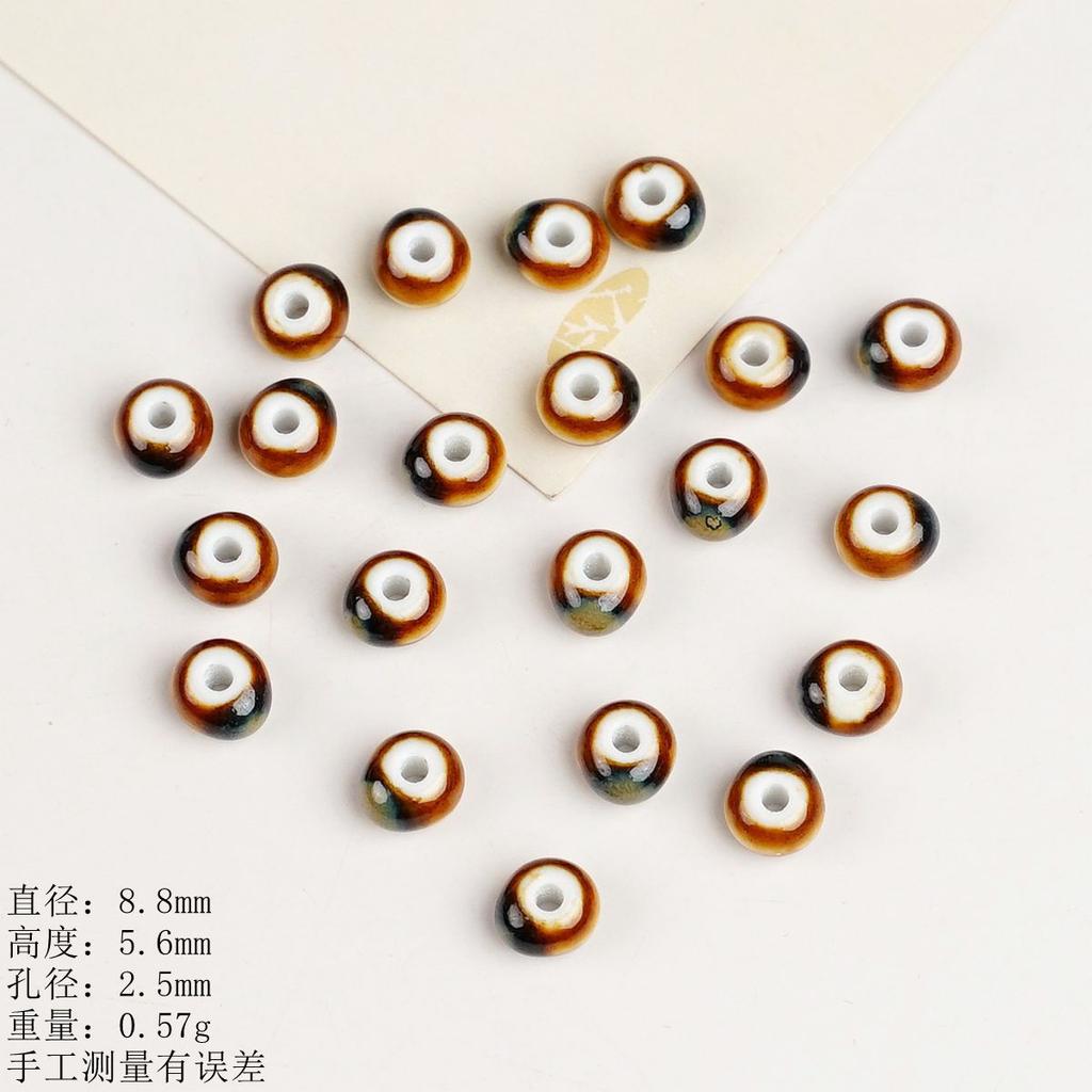 Colorful fruit green abacus beads fresh tire loose beads beaded accessories handmade DIY manufacturer