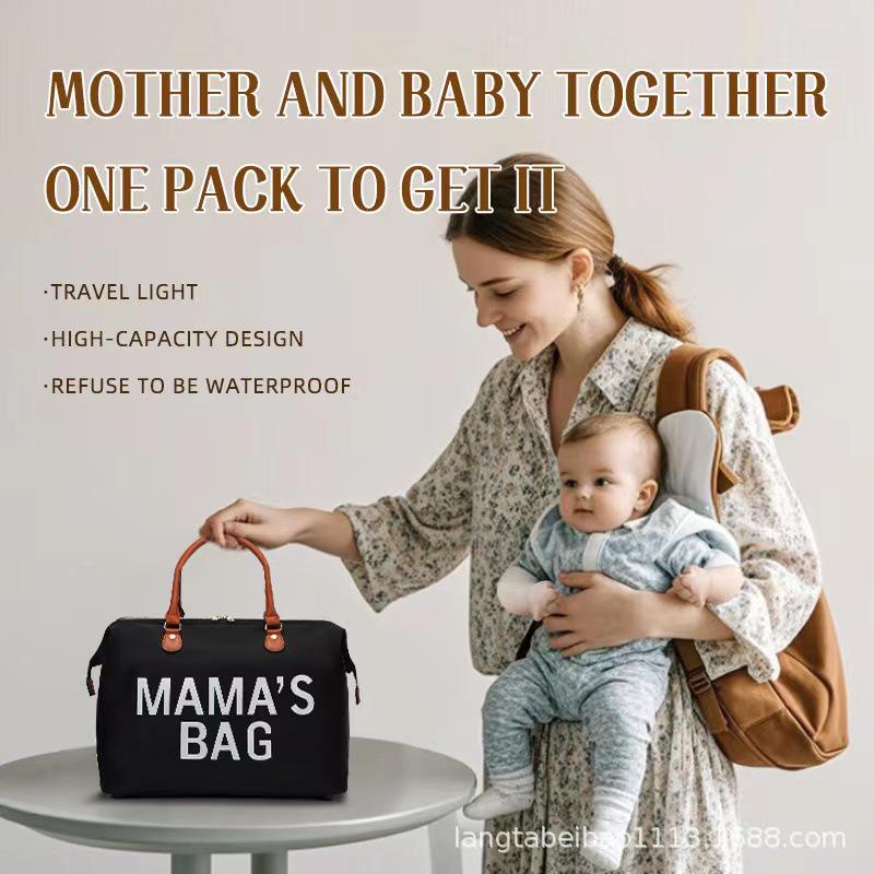 Popular Mommy Bag: Large Capacity, Insulated, Convenient Handheld for Travel & Hospital