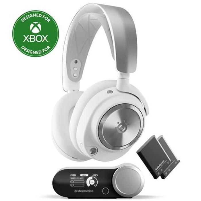 Bezdrátová herní sluchátka - STEELSERIES - Arctis Nova Pro X - Bílá