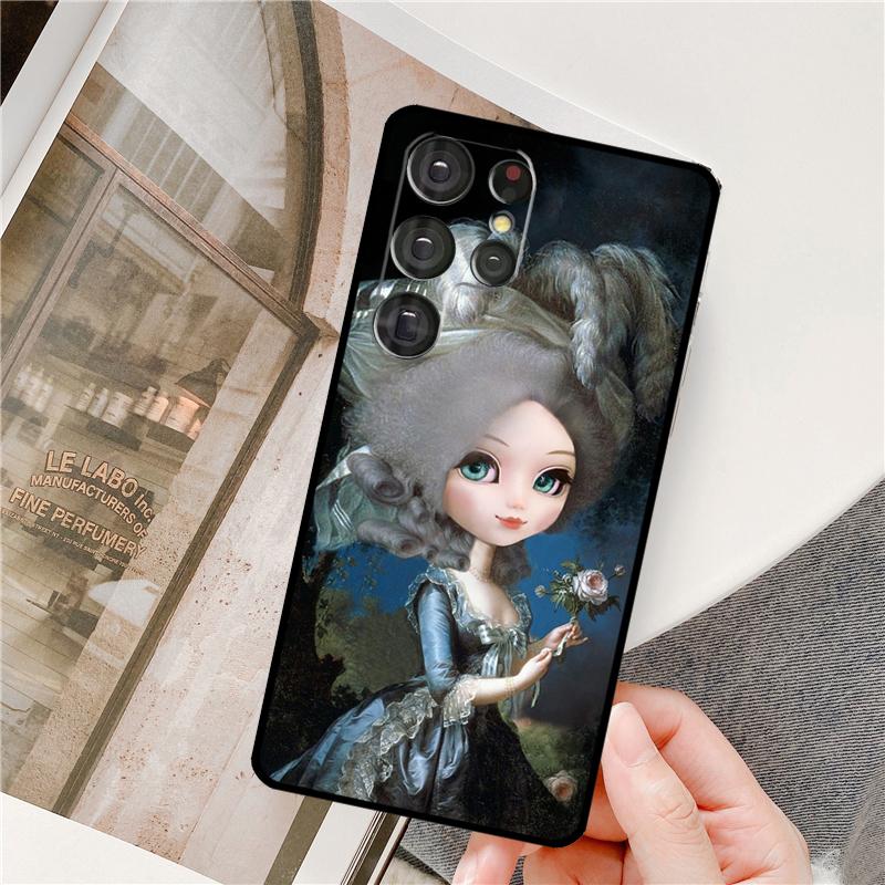 Marie Antoinette Phone Case For Samsung Galaxy S24 Ultra S9 S10 S20 S21 S22 S23 Plus S24 FE S25 Ultra Cover