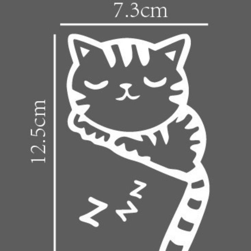 1pcs Cartoon Creative Cat Butterfly Silhouette Bedroom Living Room Light Switch Stickers Decorative Wall Stickers Self-adhesive