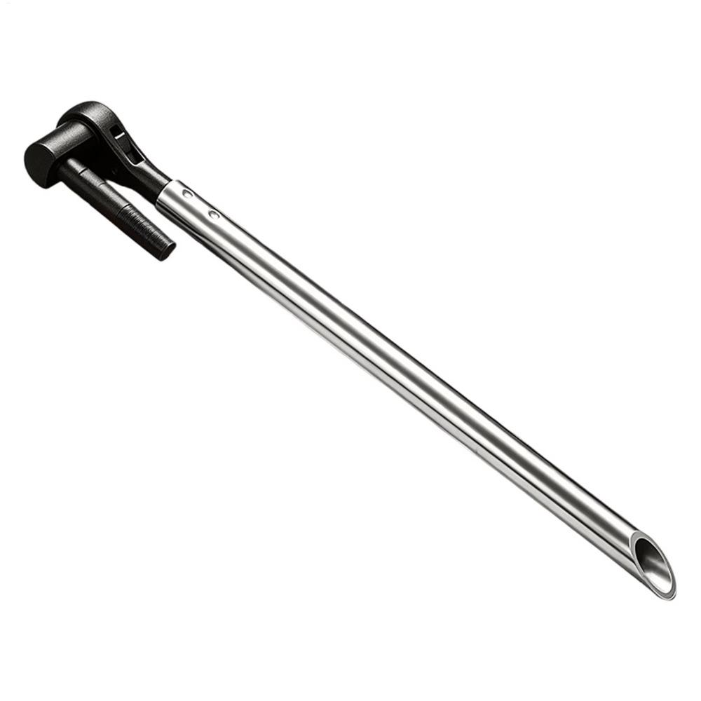 360 Degree Rotating Ratchet Wrench Heavy Duty Cargo Rope Tightener Strap Tensioner Tool For Truck 45cm without bar