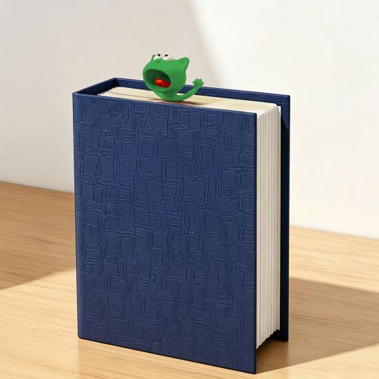 Cartoon Animal Bookmark 3D Printed Page Marker for Students Book Lovers