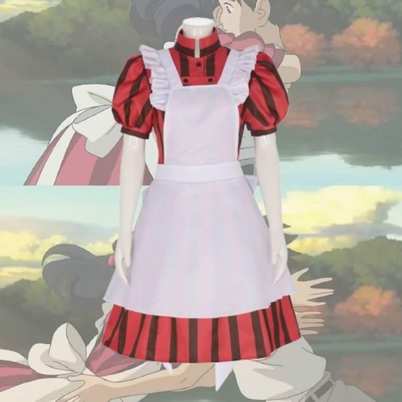 Miyazaki Film Inspired Cosplay Dress For Women Original Harajuku Style Anime Character Costume