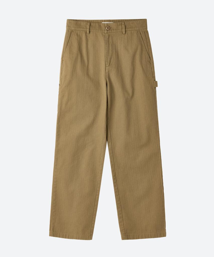 MOONSUN M.C Unisex, Classic Carpenter Chino Pants / Camel