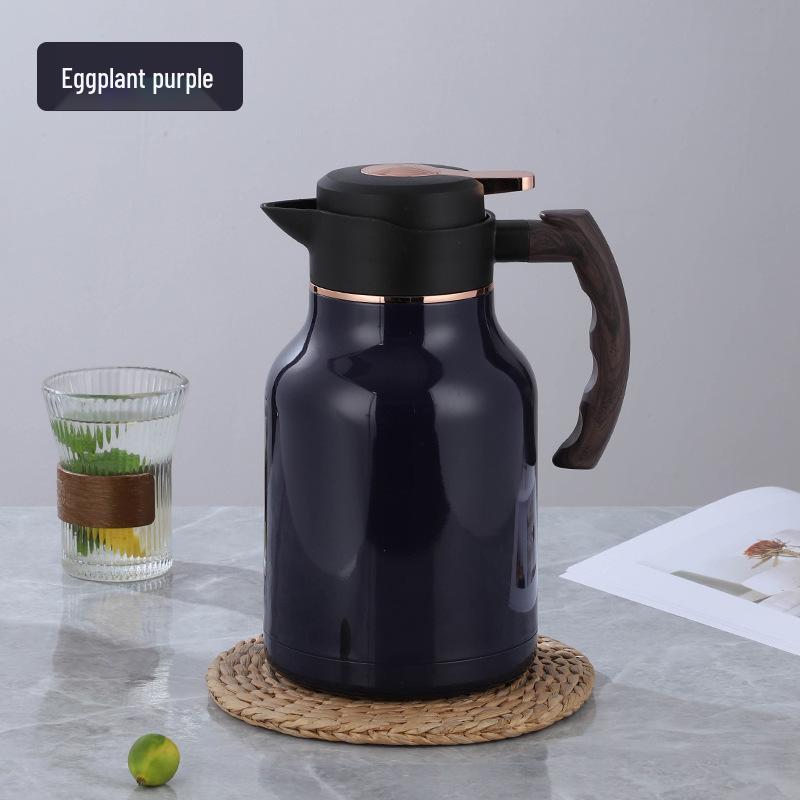 New Athens Stainless Steel Thermos Flask: Large Capacity Hot Water Kettle, High-End Gift Option for Home and Commercial Use.