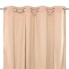 COTTON LOOK - Denim-style Polycotton Curtain Perfect for Dressing Your Windows 140 X 250 Cm Nude Pink