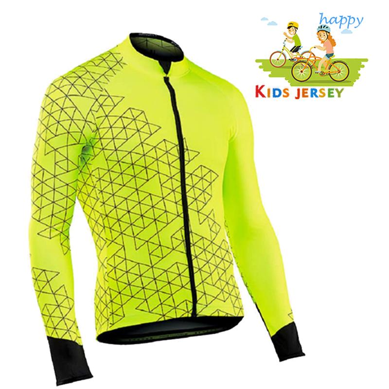 Maillot de Ciclismo de Manga Larga para Niños 2026 Otoño Conjunto de Maillot de Ciclismo para Niños Niño Niña Bicicleta MTB Ropa de Ciclismo Transpirable