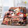 Digital Circus Personalized Text Blanket Cozy Personalized Blanket Comfortable Versatile for Picnics Couch Office Chair Bed Ideal for All Seasons