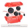 Bicycle Red Chain Cleaner Bike Chain Cleaning Tool Cycling Scrubber Washer Tool Mountain Bike Washing Kit Bicycle Accessories