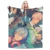 Dramatical Murder Anime Throw Blanket for Couch  Soft Cozy Plush Blanket 50x60 Inch Multi-size Bedspread for All Seasons