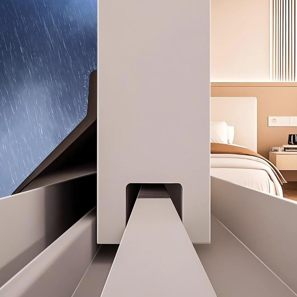 Ainproof Water Backflow Window Water Blocking Bar Sealing Function Rain Flashing Board  Home Window