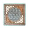 90cm Satin Scarf with Paisley Print - Classic Square Scarf/shawl for Women