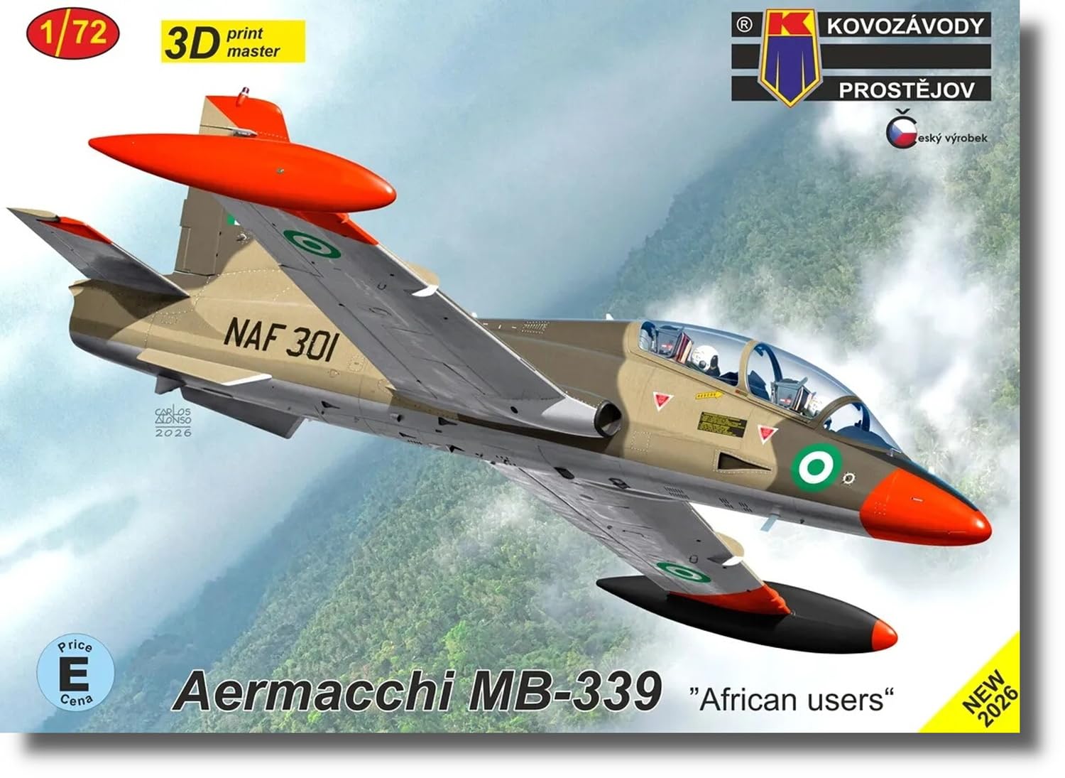 KP Models Aermacchi над Африкой Пластиковая модель KPM0526 1/72 MB-339 (Самолет)