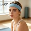 Moisture Wicking Workout Head Band Non-slip Sports Headband for Men Women, Breathable Yoga Headband, Soft Stretch Jogging Elastic Sweatband