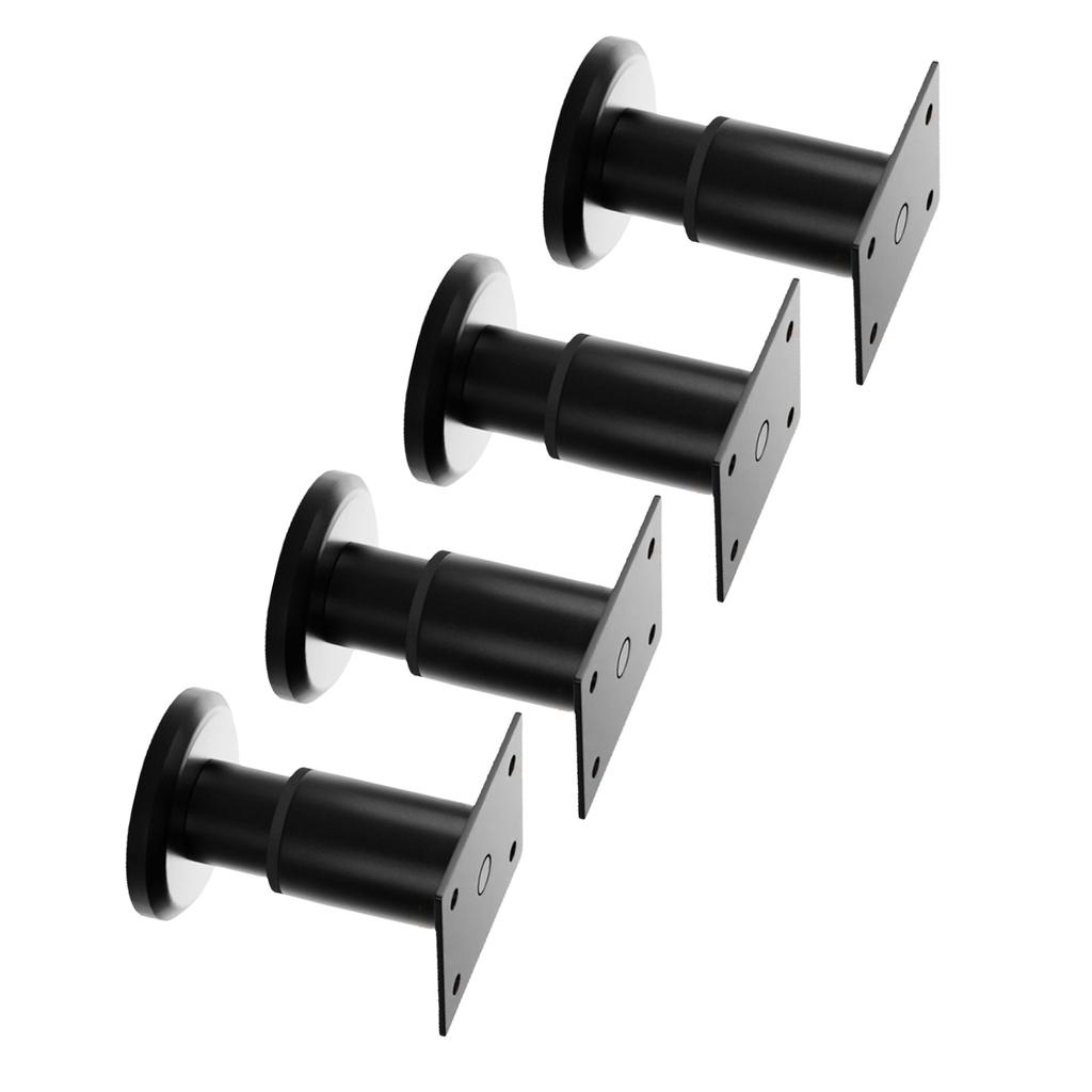 Adjustable Furniture Legs Telescopic Support Feet Heavy Duty Extendable Furniture Supports 4pcs for Homes & Office Use