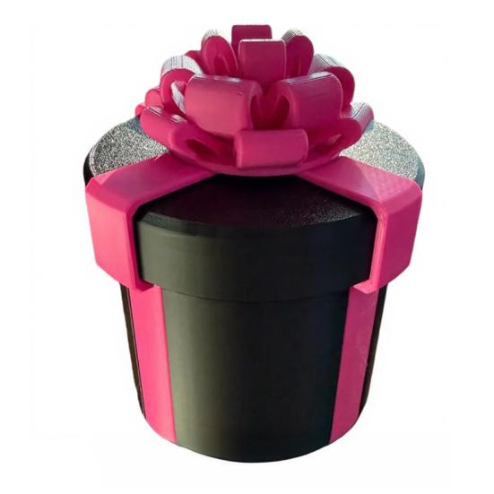 

Раздражающая коробка для подарков с вложенными винтами, настраиваемая сложность, раздражающая подарочная коробка с 3–10 уровнями, упаковка для подарков-розыгрышей для рождественской вечеринки, забавные подарки-кляпы розовый/чёрный