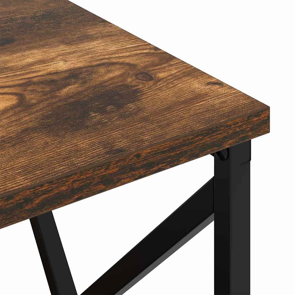 Nightstand with Storage 2 Pcs Smoked Oak 40 X 31 X 60 Cm