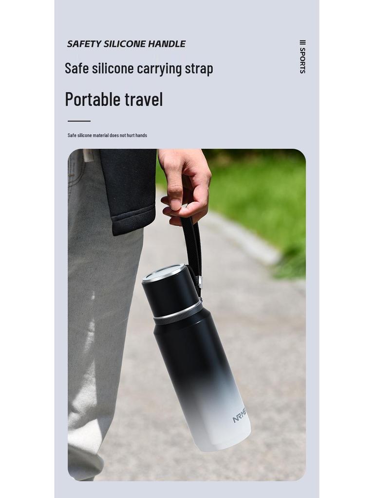 2025 Large Capacity Insulated Kettle with Tea Infuser – Unisex