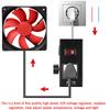 10000W Household Compact Voltage Controller Portable Speed Temperature Light Voltage Adjuatable Regulator Dimmer