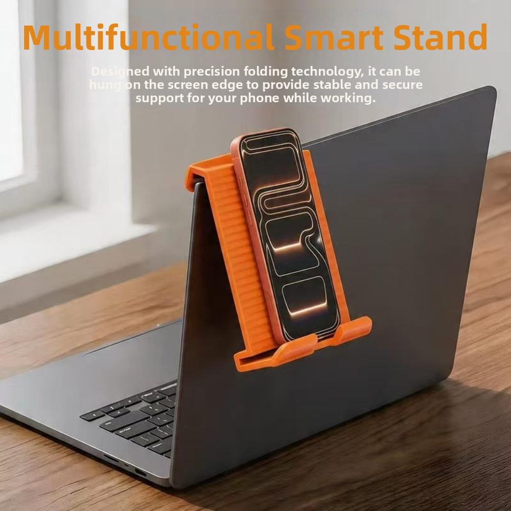 Supporto Pieghevole Antiscivolo in Silicone per Telefono, Supporto Flessibile da Scrivania per Telefono e Tablet