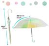 Aurora Vinyl Rain Long 8 Automatic Opening Rain GPT [Suitcase Company] Umbrella, Umbrella, Umbrella, 60cm, Ribs, Stylish, Women's/Girls', Umbrella,