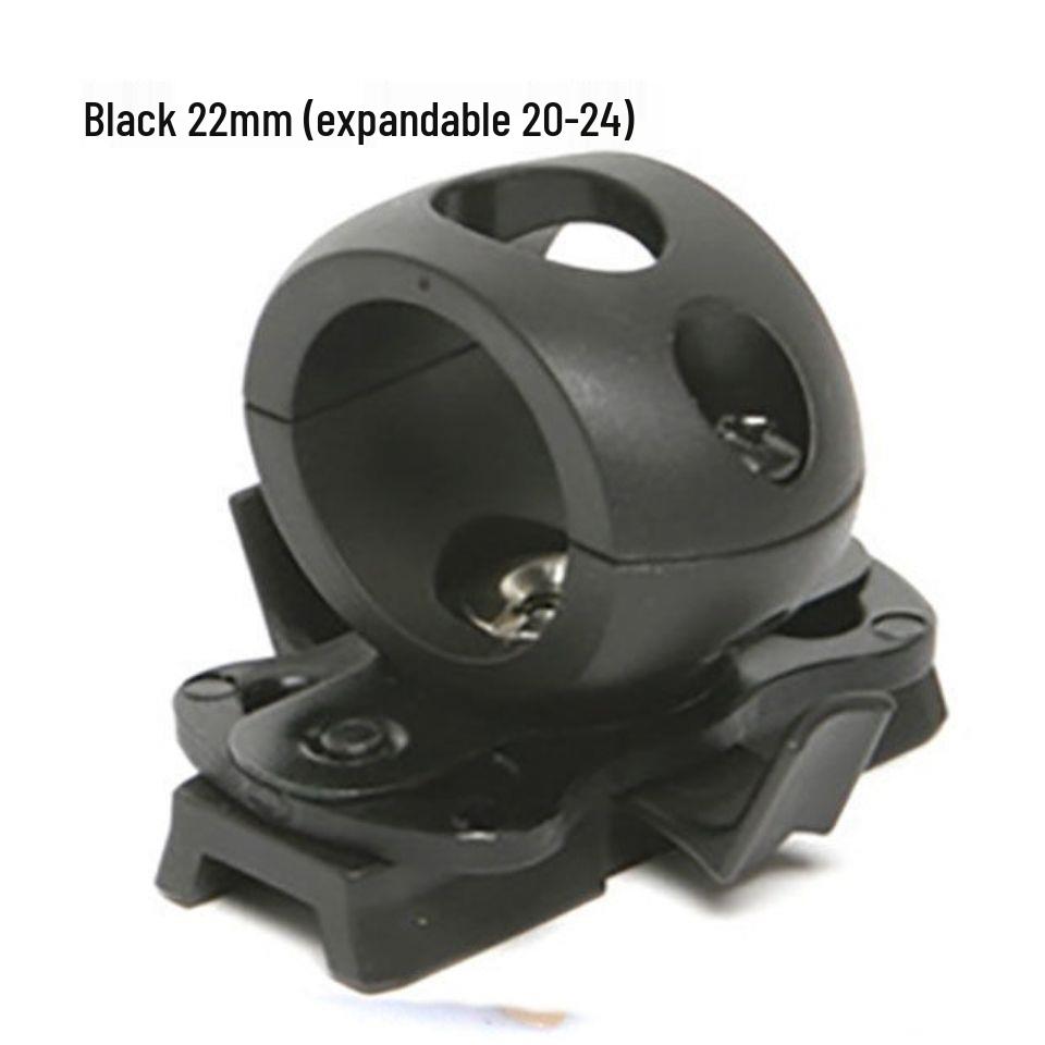 20-25MM Flashlight Clip for MICH/FAST Tactical Helmets