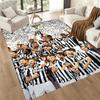Juventus Carpet Perfect For Balcony Foyer Playrooms Living Rooms Antislip Rug Anime Office Decor Birthdaychristmas Gift