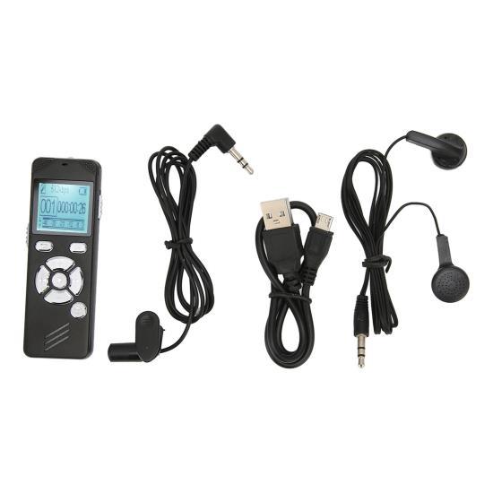 

Цифровой диктофон, портативный 8 ГБ, MP3-плеер, рекордер для лекций, встреч, интервью