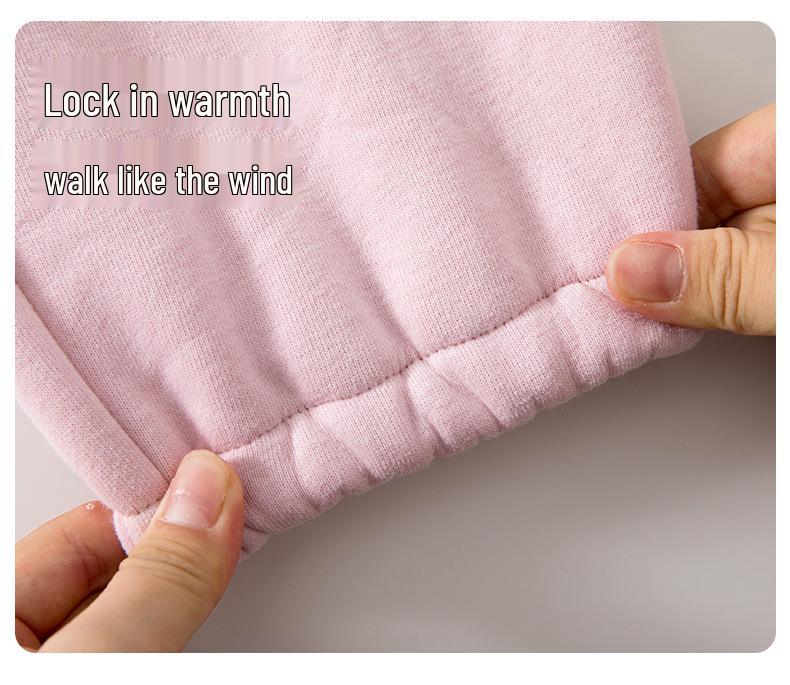 Girls & Boys Two-Piece Casual Set: Autumn/Winter Baby Clothes with Long Pants