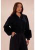 2026 Women's Cropped Hooded Zip-Up Sweatshirt Jacket with Plush Cuffs