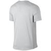 Nike Solid Color Sport Crew Neck Pullover Short Sleeve T-Shirt Men Tops White Grey 834241-100