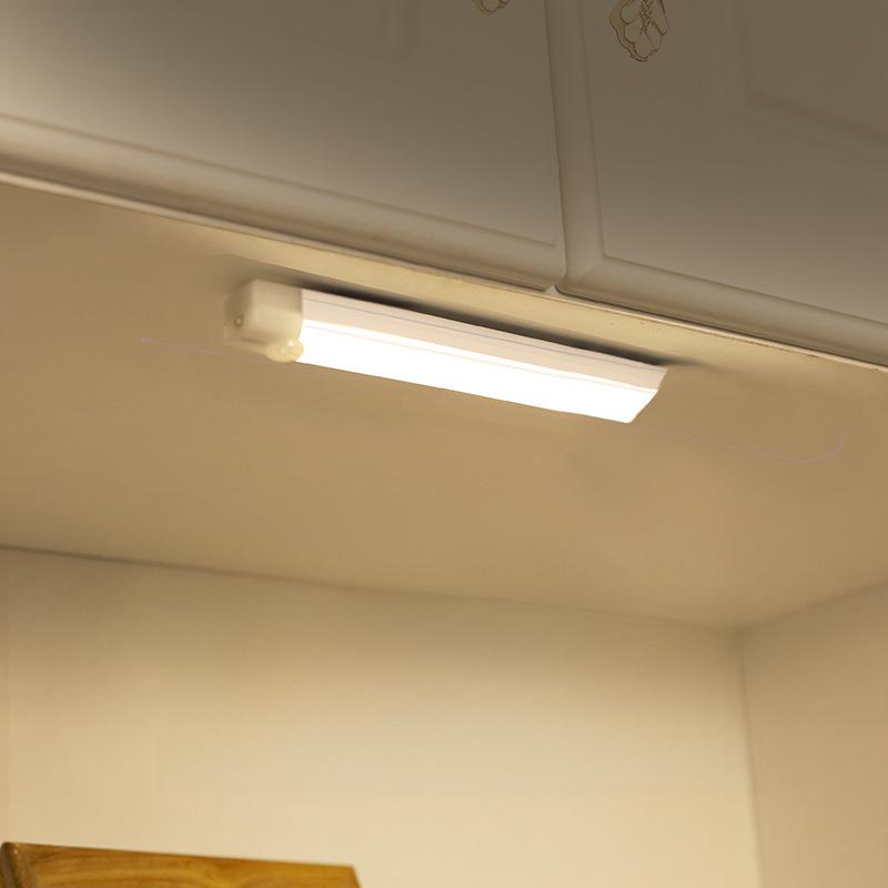 

Умный перезаряжаемый светодиодный светильник для шкафа с магнитной полосой и датчиком движения 2-3W