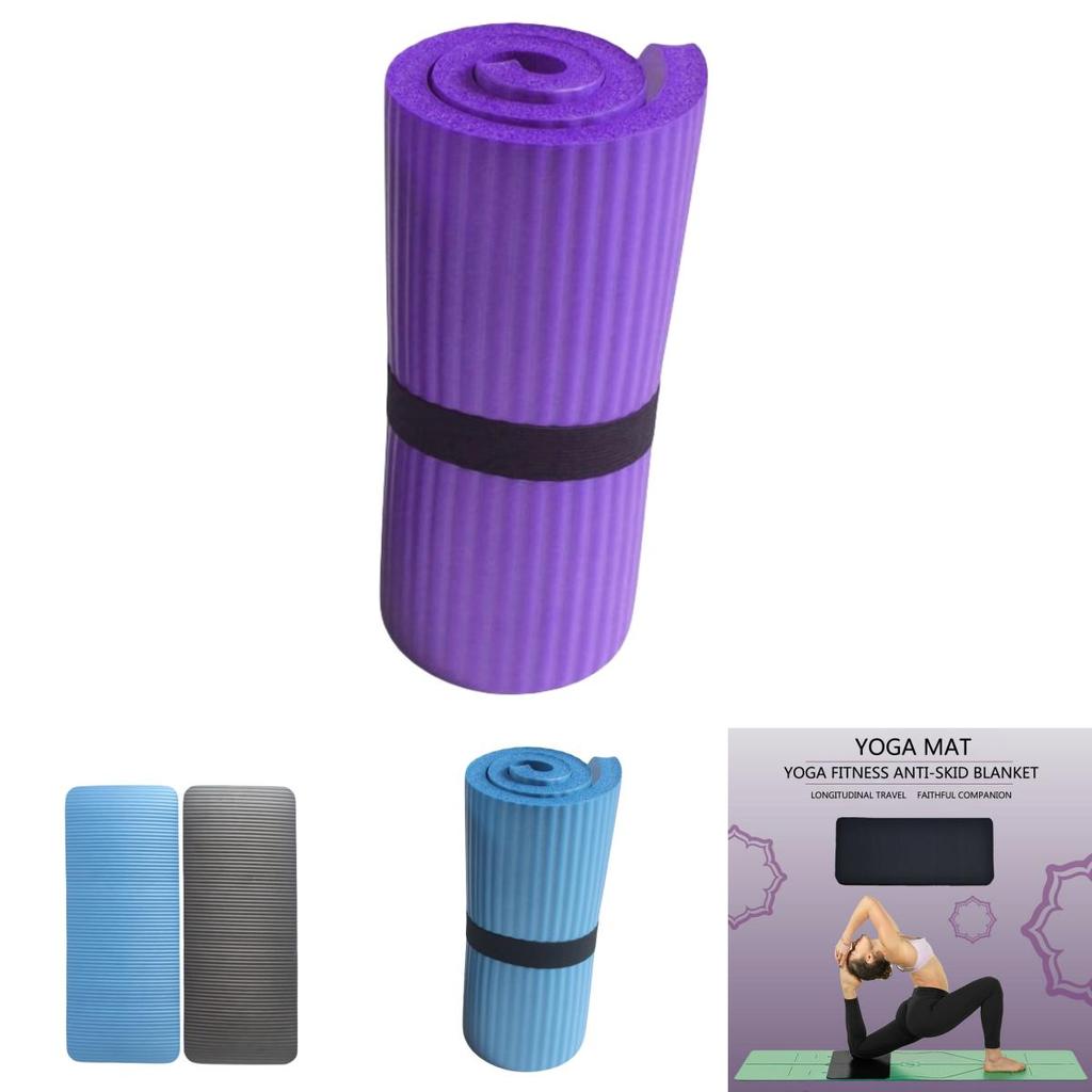 Premium Nbr Yoga Rad Pad Extra Dicke 1,5 cm Polsterung Für Verbessertes Bauchmuskeltraining Und Ellbogenstütze Lebendige Farben