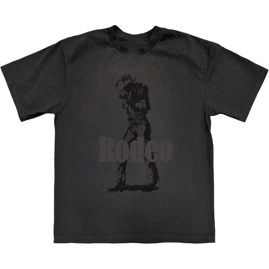Travis Scott FW25 RODEO 10 YEARS COWBOY TEE II T Shirt Unisex HTTS-SS07