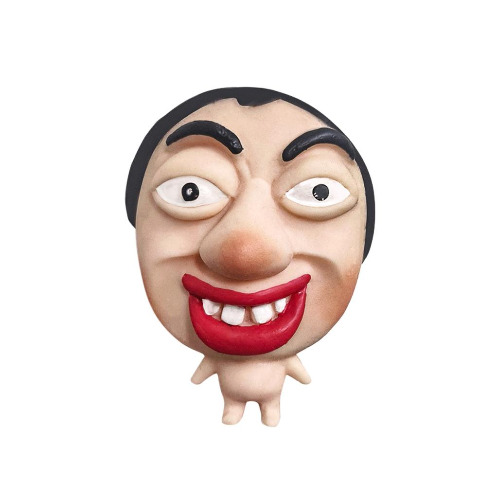 Stress Relief Tool Pinch Music Mask Facial Expression Creative Fun Unique Character Quick Squeeze Children'S Educational Toy