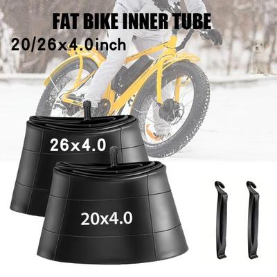 Εσωτερικά Λάστιχα 20/26" για Fat Bike, Εσωτερικά Λάστιχα 20X4.0 για Fat Bike Συμβατά με 20 X 3.5-4.0" Ηλεκτρικό Ποδήλατο/Ποδήλατο Βουνού Fat