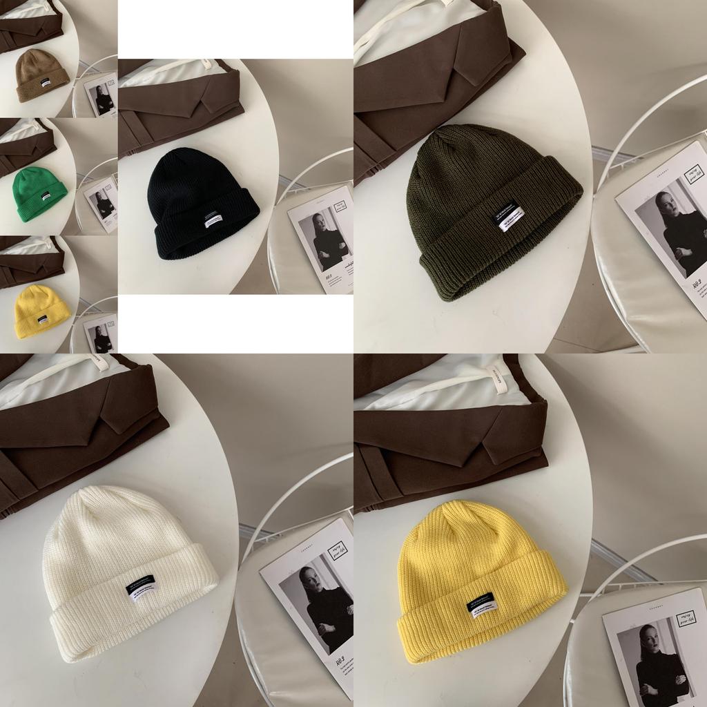 Cozy Korean Style Knit Hat For Women Perfect For Winter With Warm Cotton Fabric