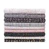 Thicken Tweed Fabric  for Vest Coat  Dress Clothing DIY Sewing Sequins Woolen Cloth Black White Red Blue By Half A Meter Winter