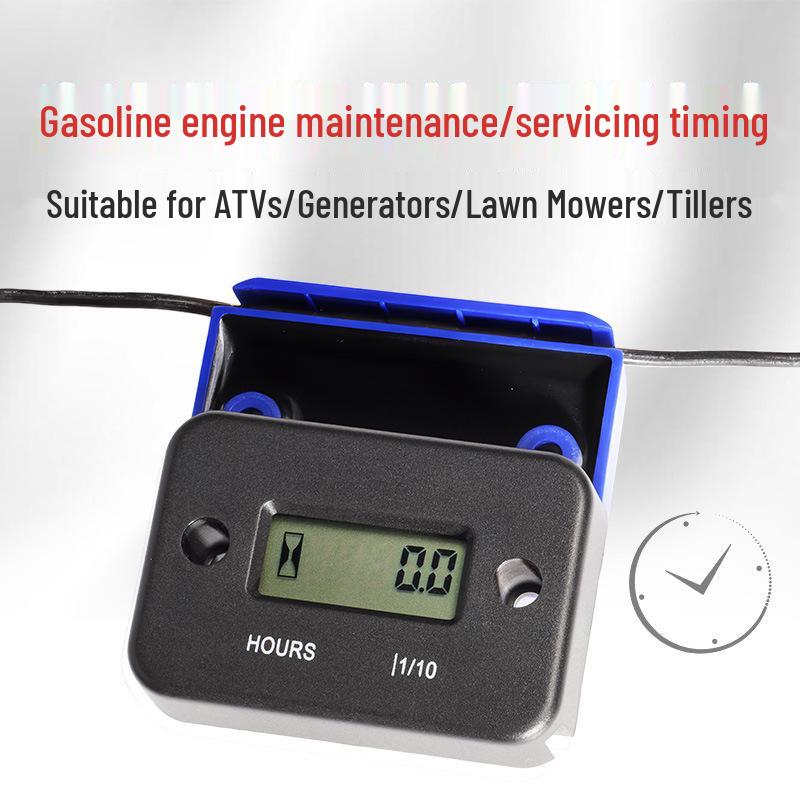 Motorcycle, Chainsaw, Lawnmower, ATV, Go-Kart Engine Hour Meter & Timer