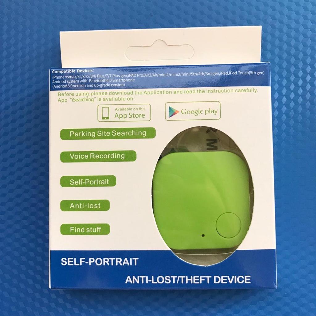 Smart Square 5.0 Bluetooth Tracker: Anti-Loss Device for Kids & Seniors, Phone Item Locator, Two-Way Alarm, Location Finder
