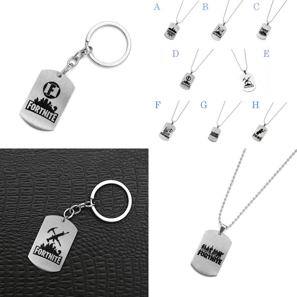 Key Fortnite Chain 2018 Selling Game Stainless Steel Jewel Stainless Logo Steel