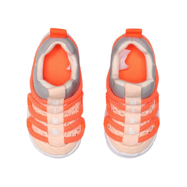 Nike Novice BR Lightweight Low top Toddler Shoes Gray Orange Infant And Toddler CK0245-861