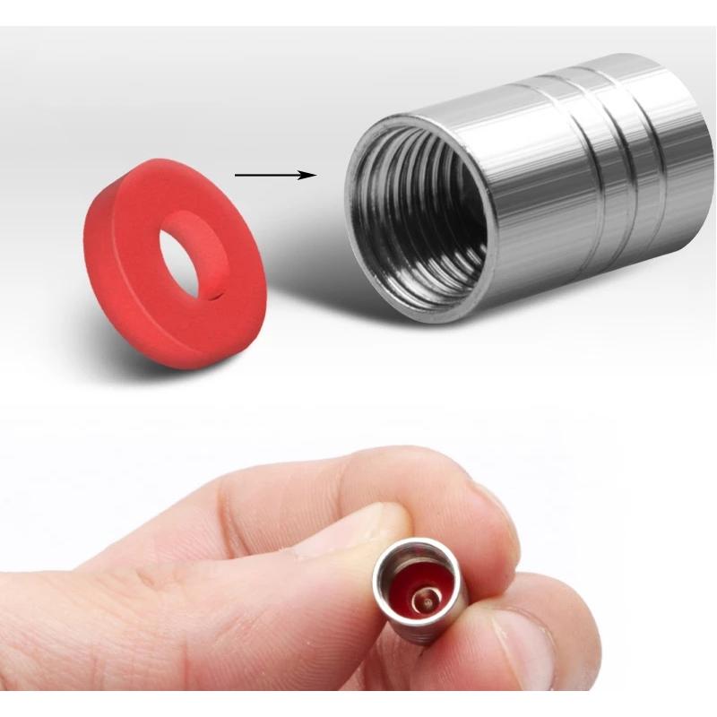 1Set Car Styling Metal Wheel Tire Valve Caps Dust Accessories For Citroen C1 DS3 C2 C3 Vts C4 Saxo C4L C5 C6 C8 Xsara C3-XR Xkdf64