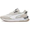 Mirage Sport Fabric Earth Tones Retro Comfortable Low-Top Lifestyle Sneakers Unisex Sneakers Gray White 387275-01