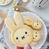 Cartoon Long-eared Rabbit Shape Cookie Cutter Mold Easter Bunny Cookie Cutting Mould Fondant Cake Decoration Kitchen Accessories