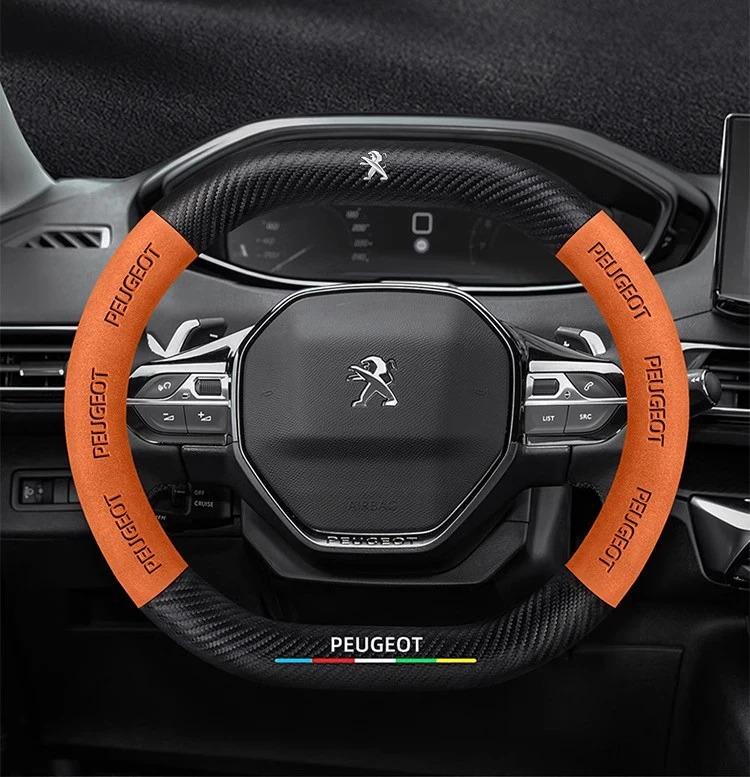 Potah volantu pro Peugeot 106 107 108 206 207 208 301 307 308 406 407 408 508 607 2008 3008 4008 5008 GT RCZ Rifter